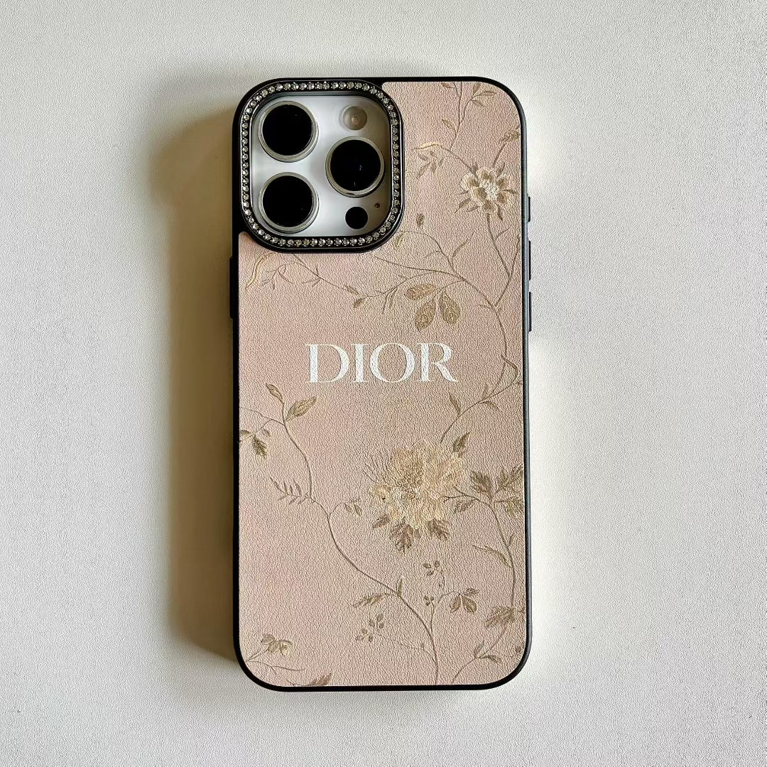 CD iPhone Case – Elegant Floral Design