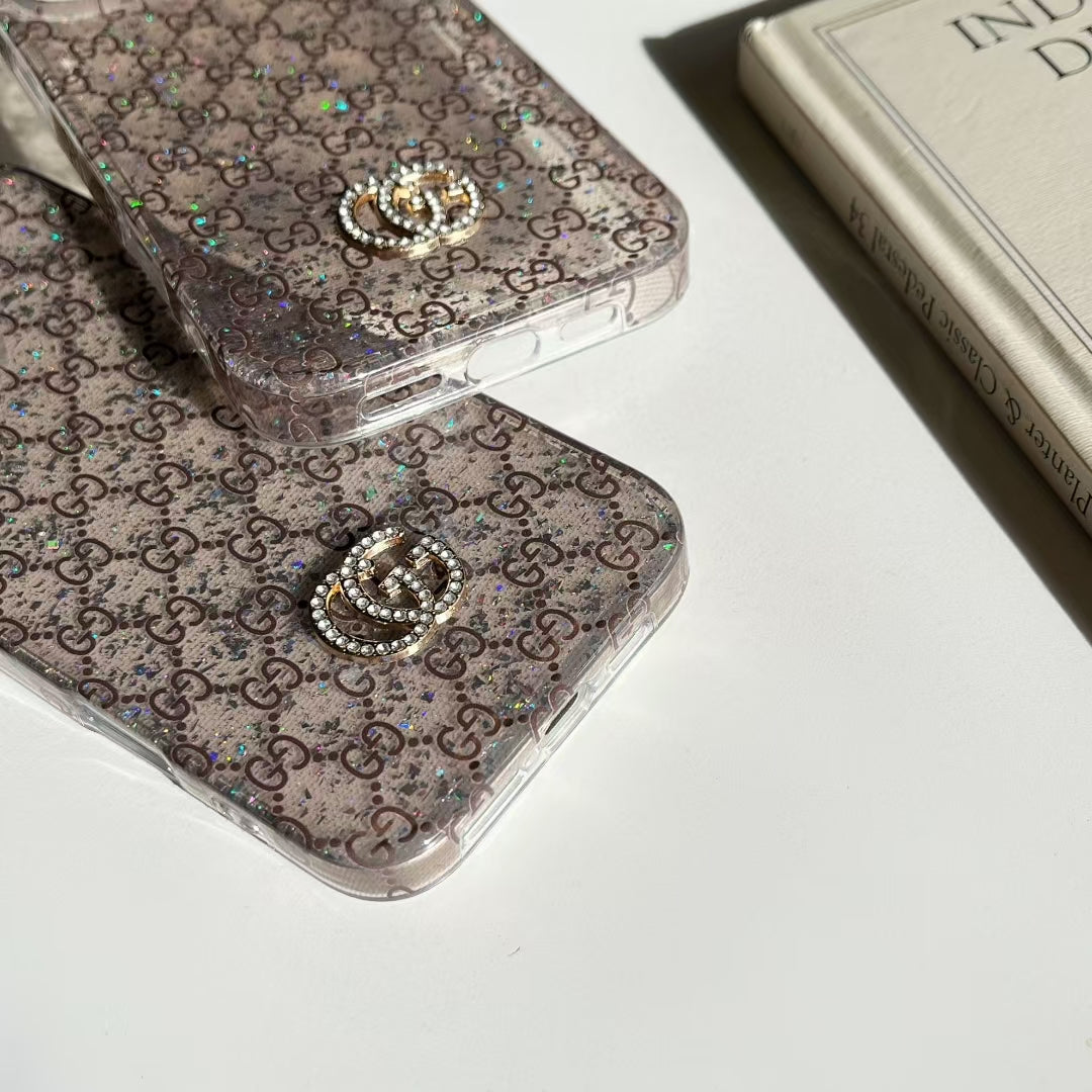 GG Glitter iPhone Case