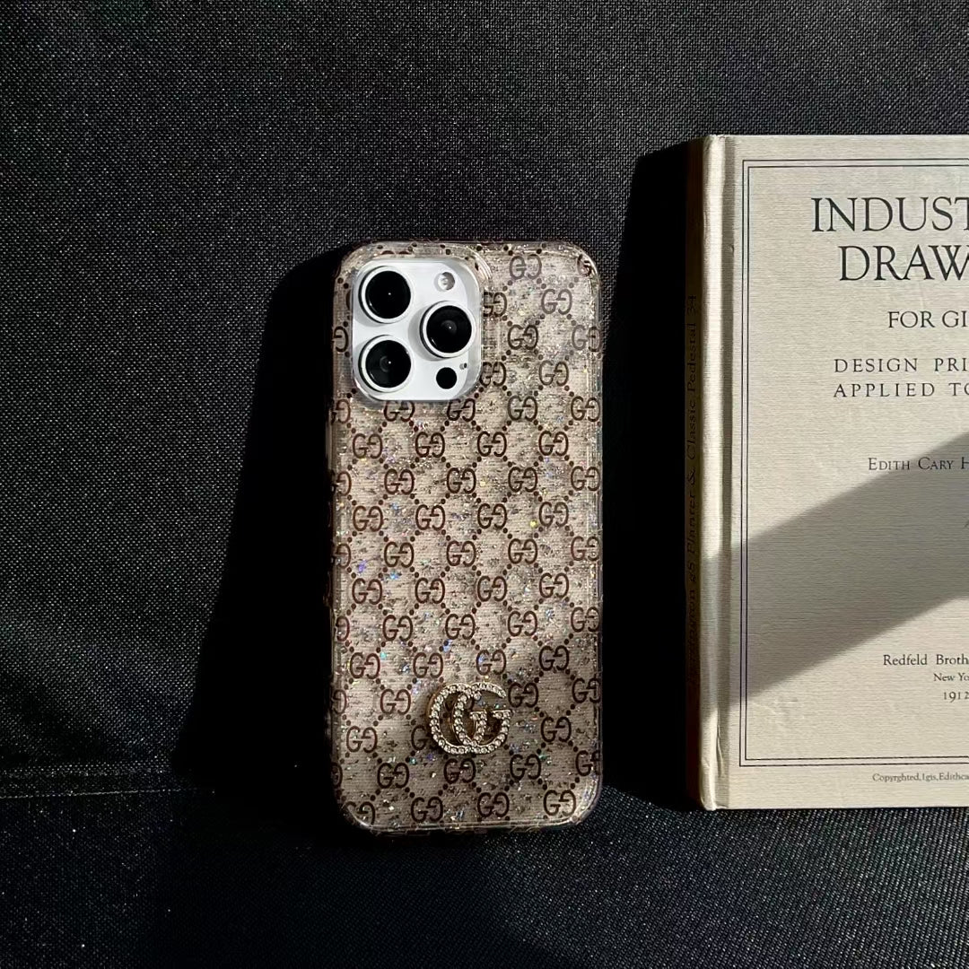 GG Glitter iPhone Case