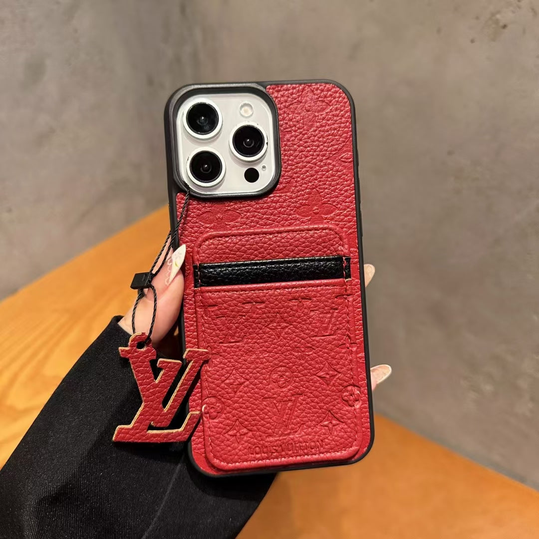 LV card wallet iPhone cases