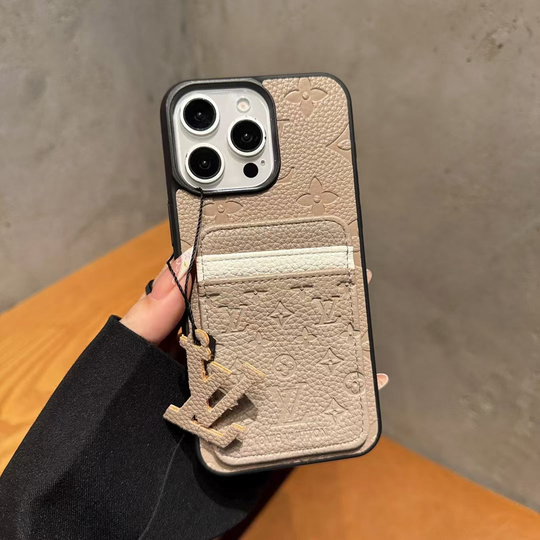 LV card wallet iPhone cases