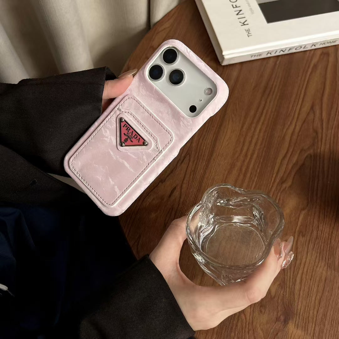 Prada Iphone Card Holder Case