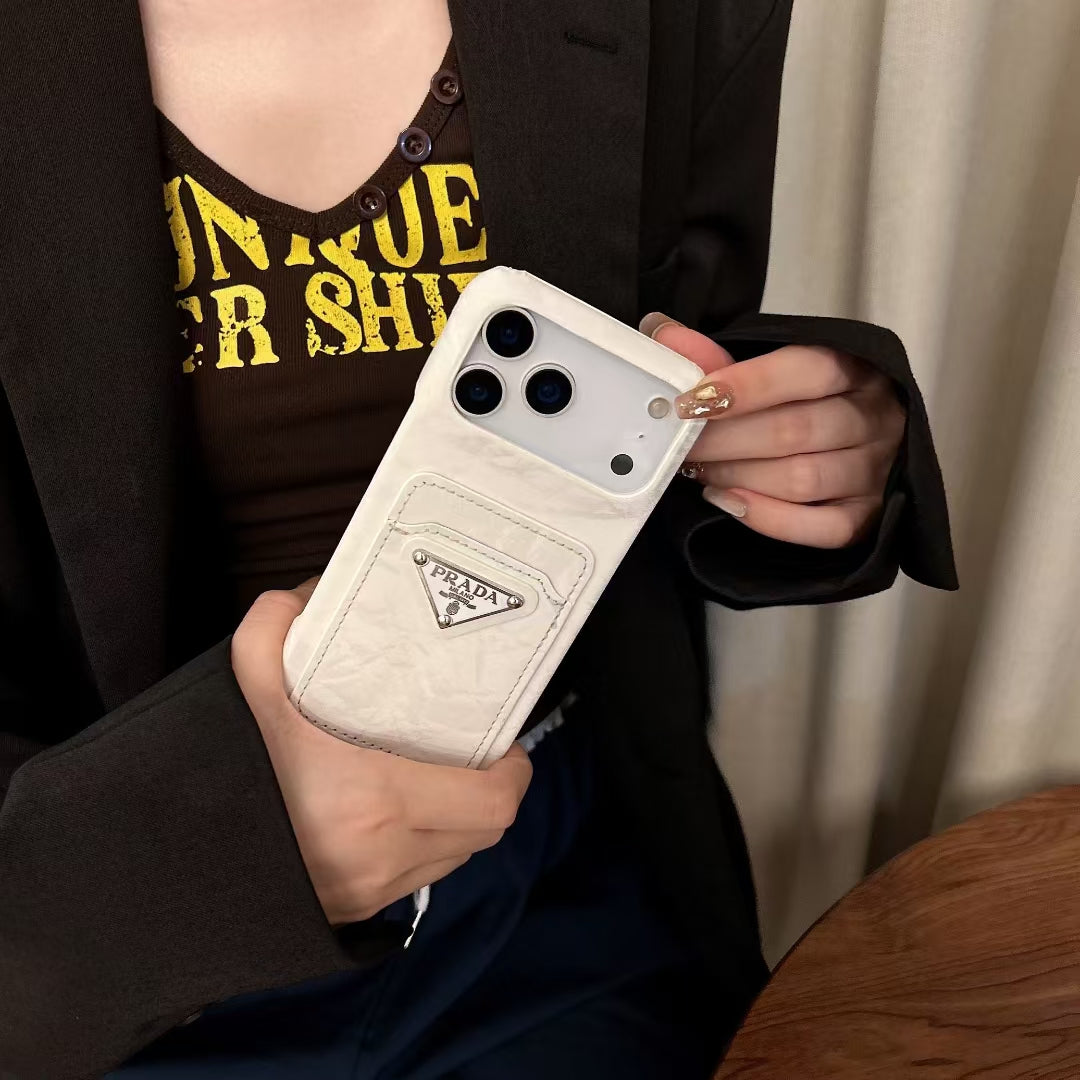 Prada Iphone Card Holder Case