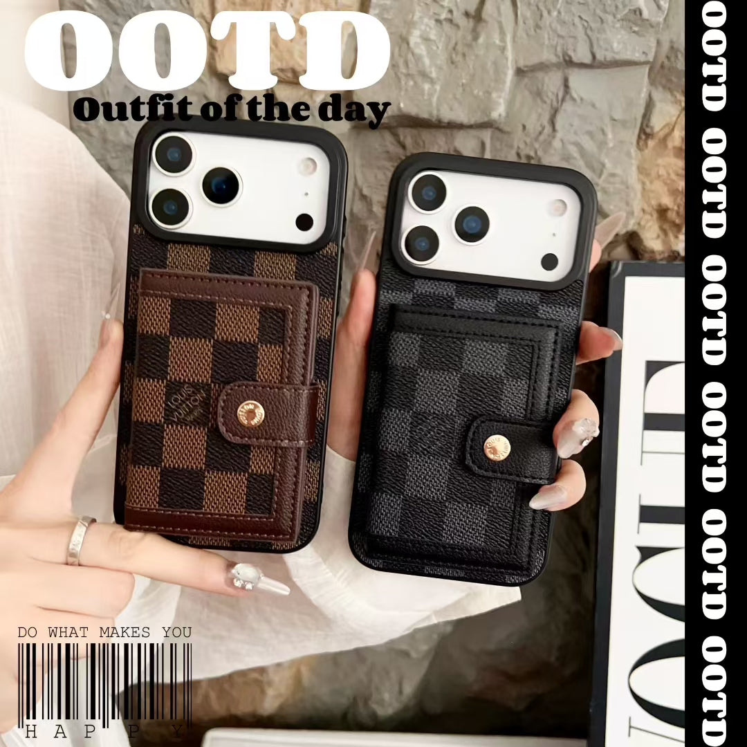 LV wallet iPhone cases