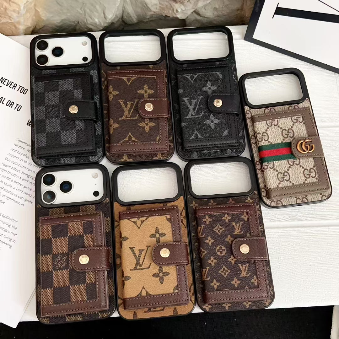 LV wallet iPhone cases