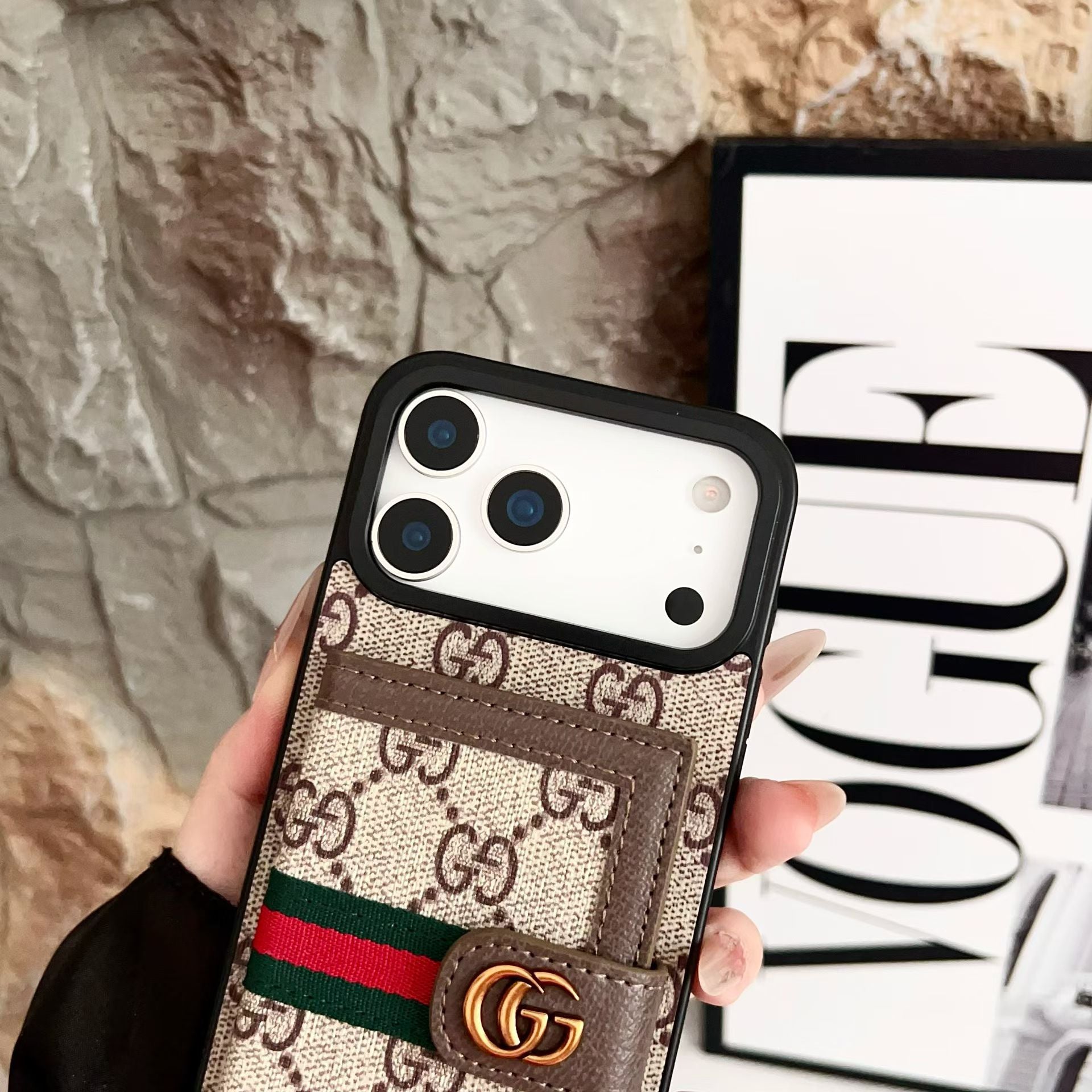LV wallet iPhone cases
