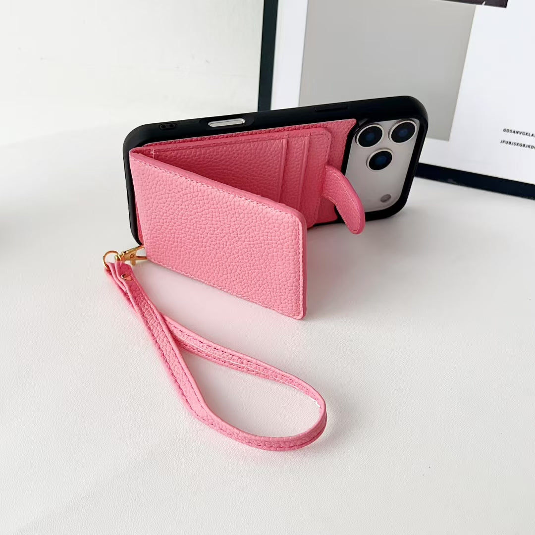 Luxury Phone Case Wallet - Premium Card Holder Cover