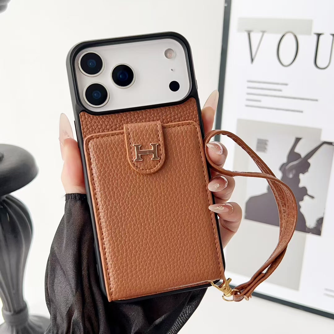 Luxury Phone Case Wallet - Premium Card Holder Cover