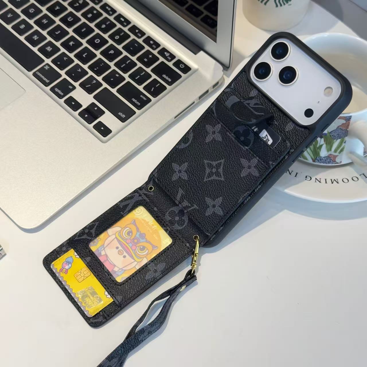 LV iPhone Wallet Cases