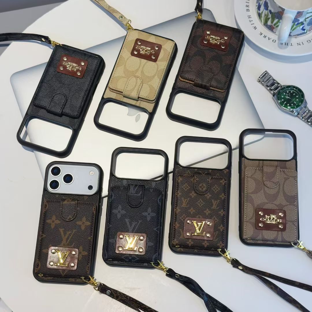 LV iPhone Wallet Cases