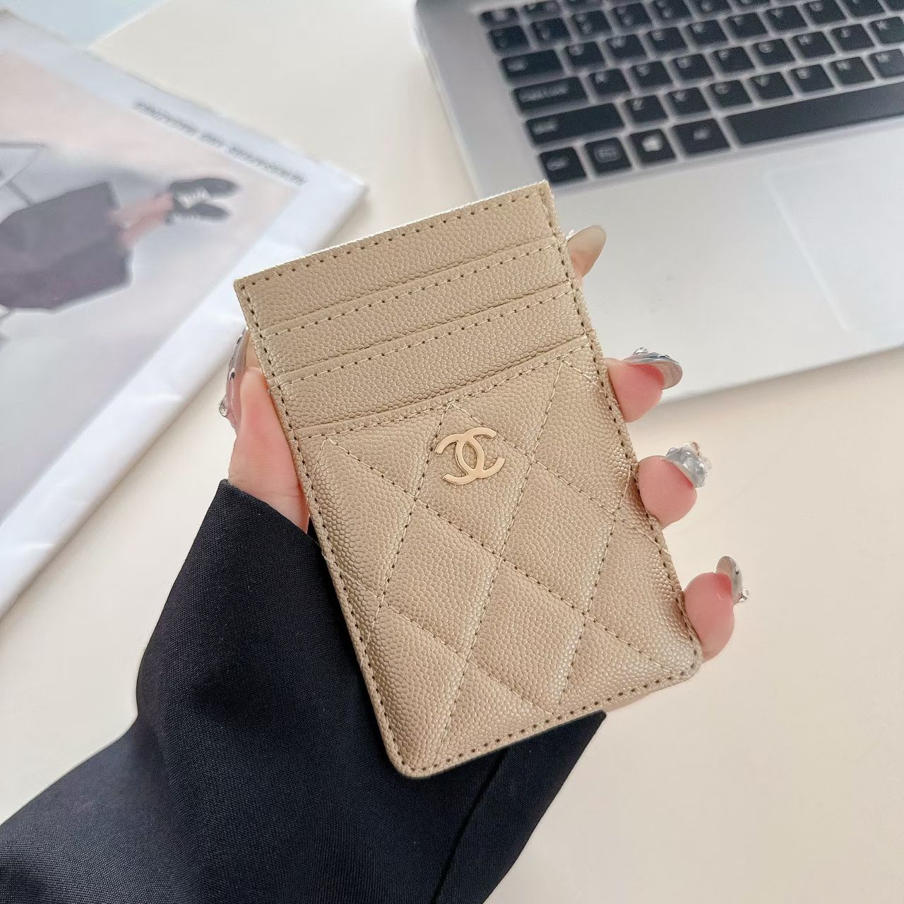 chanel wallet card