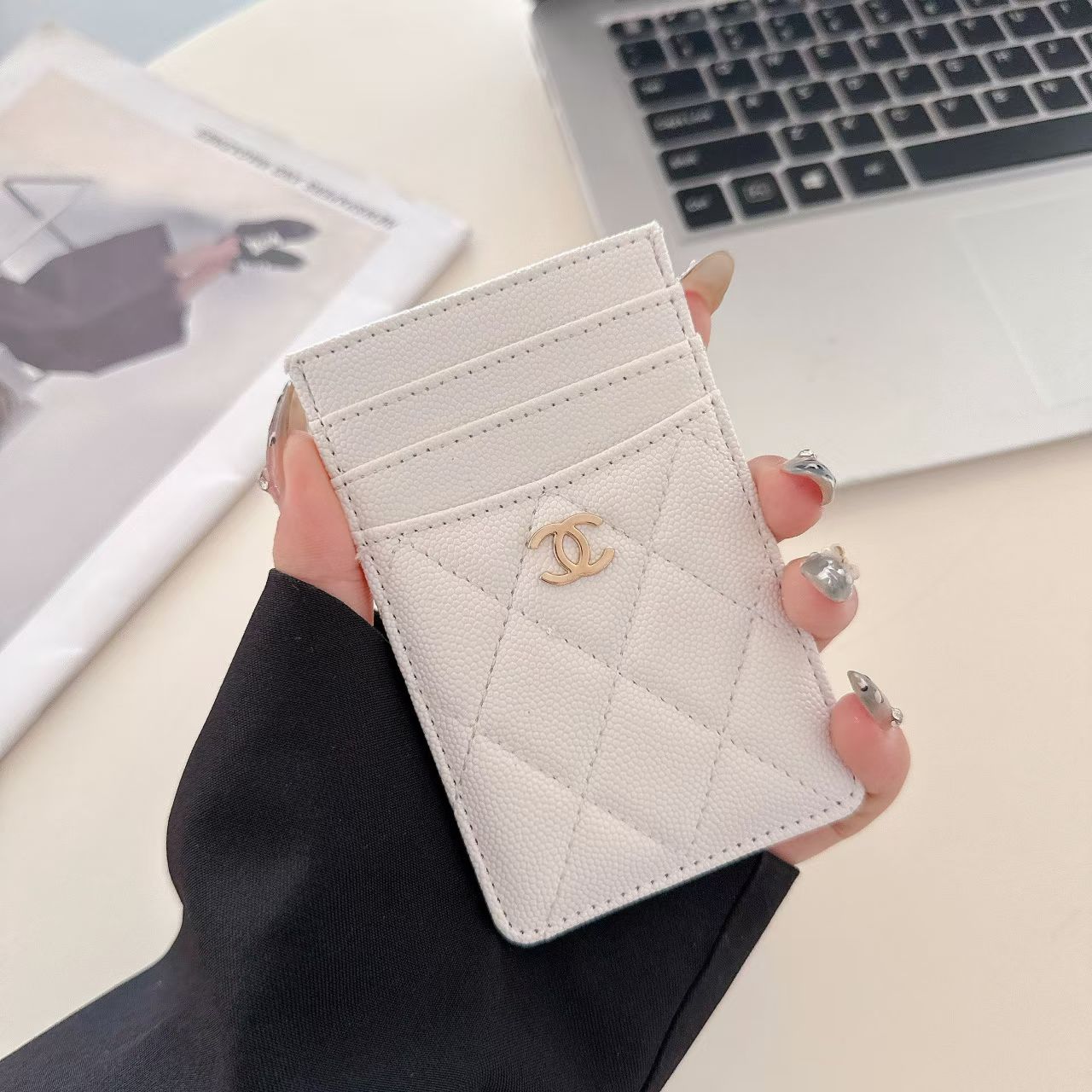 chanel wallet card