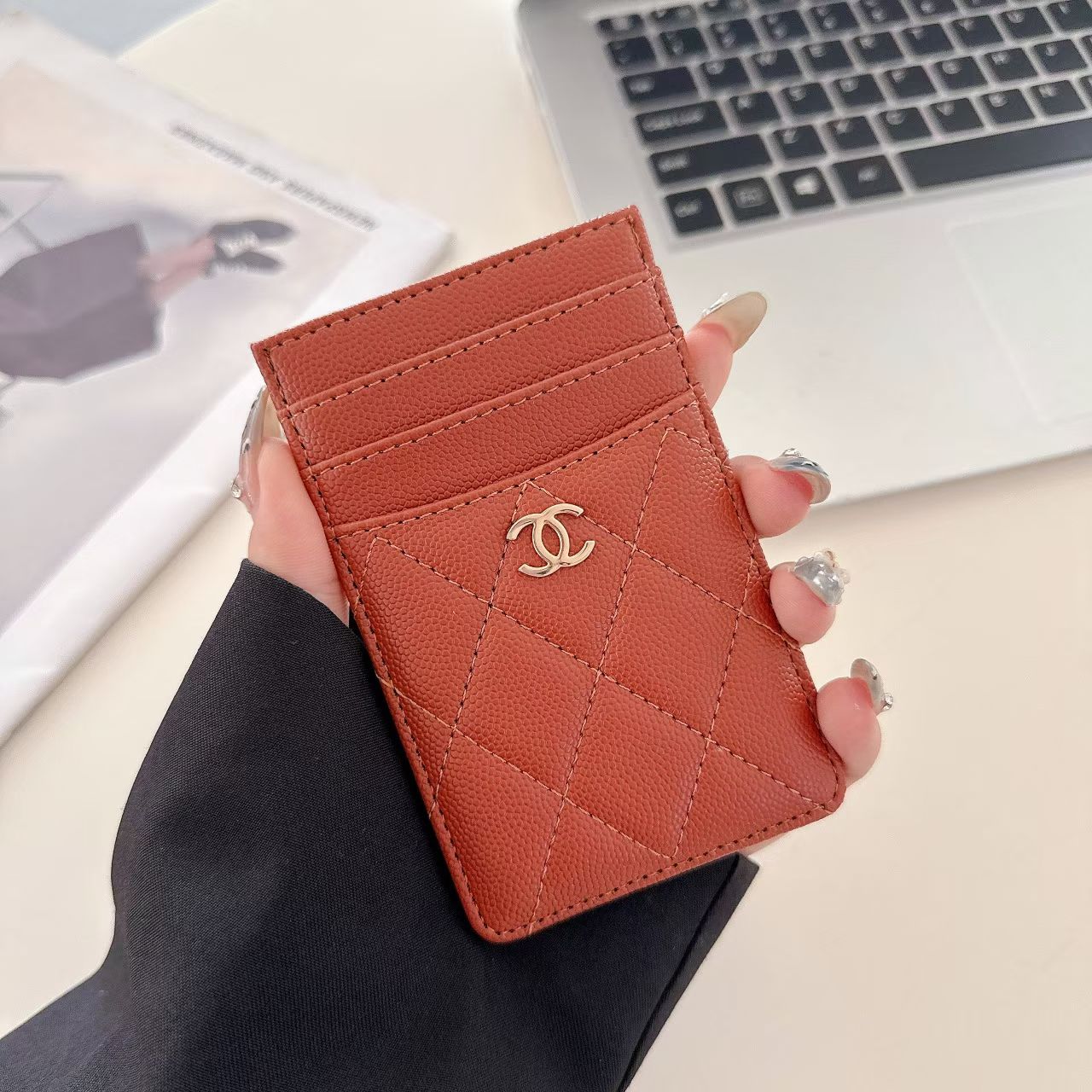 chanel wallet card