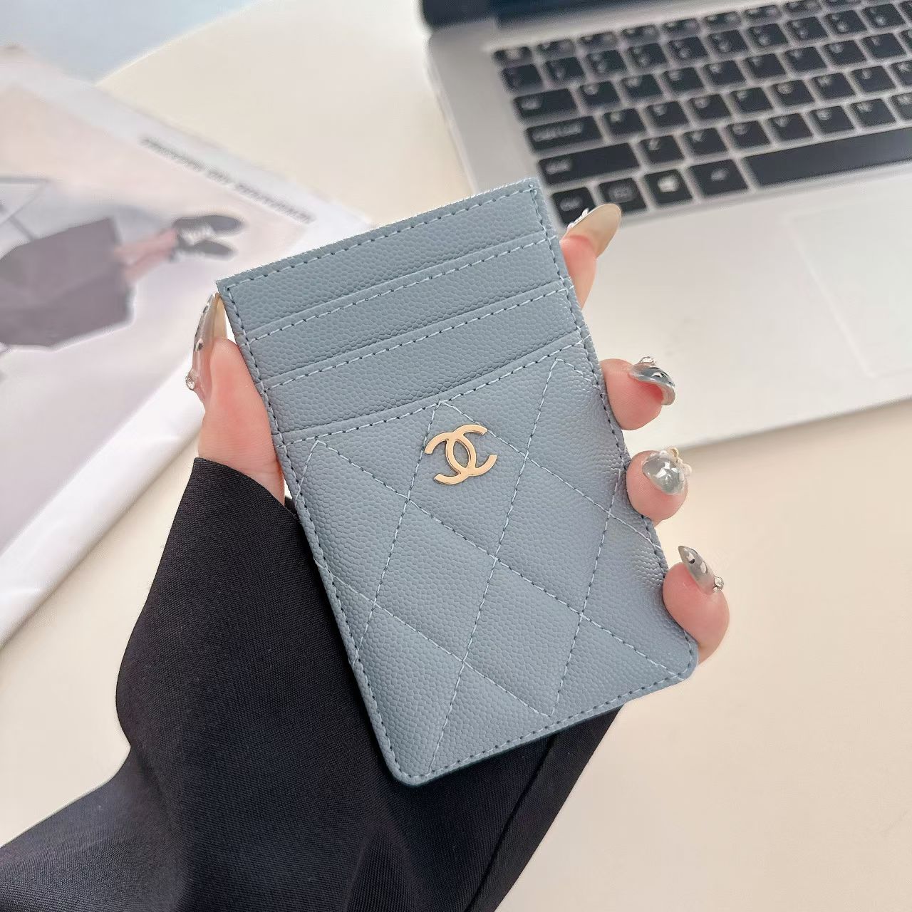 chanel wallet card
