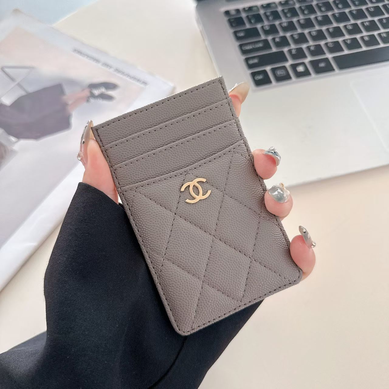 chanel wallet card