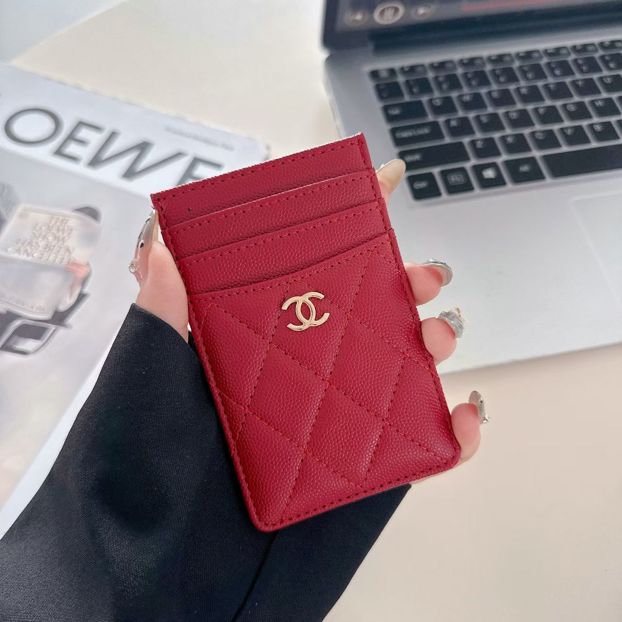 chanel wallet card