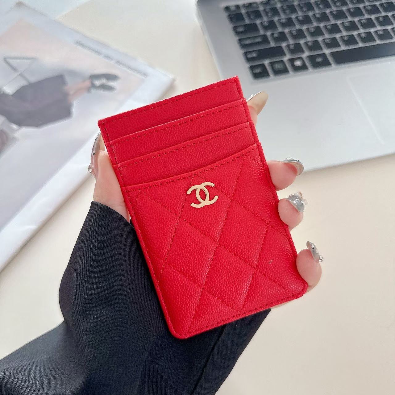 chanel wallet card
