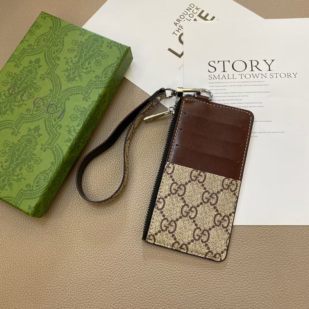 LV Monogram iPhone Case with Card Holder - Premium Wallet Case