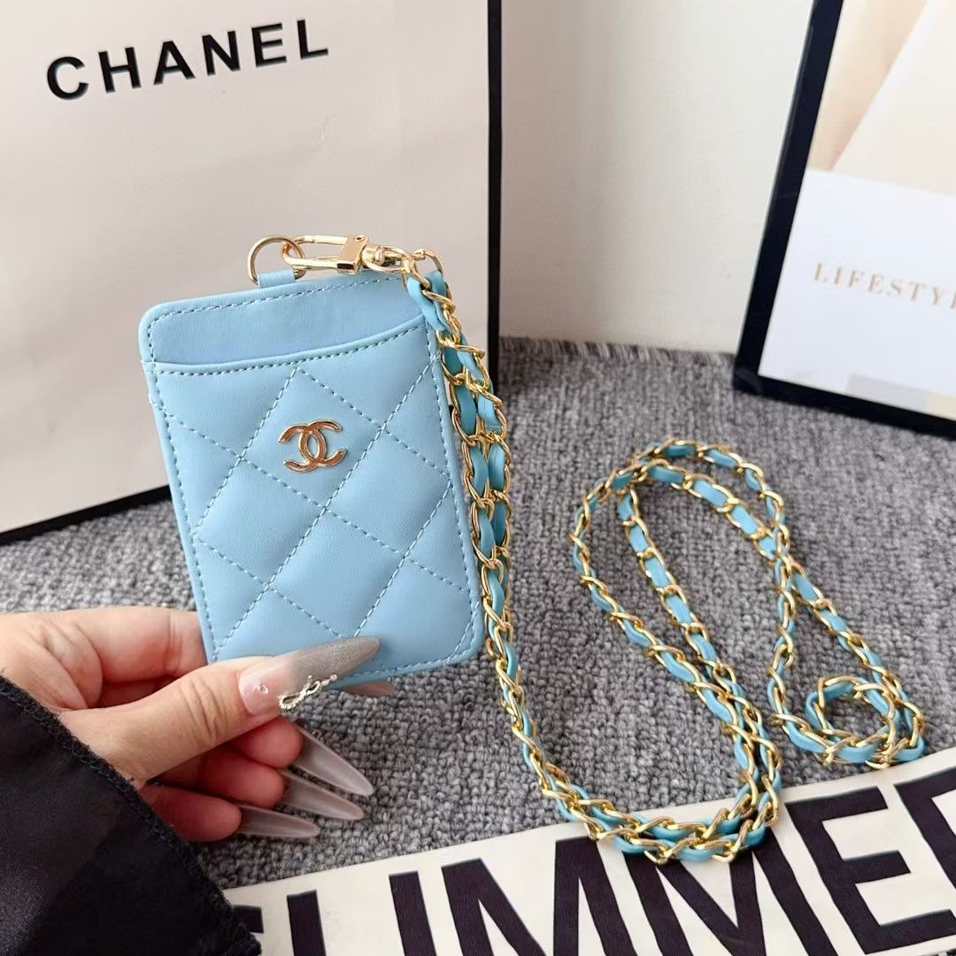 Chanel Card Holder Crossbody - Luxury Wallet with Strap