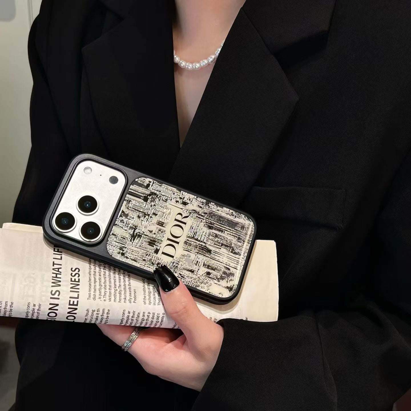 Luxury Dior Floral Phone Case -