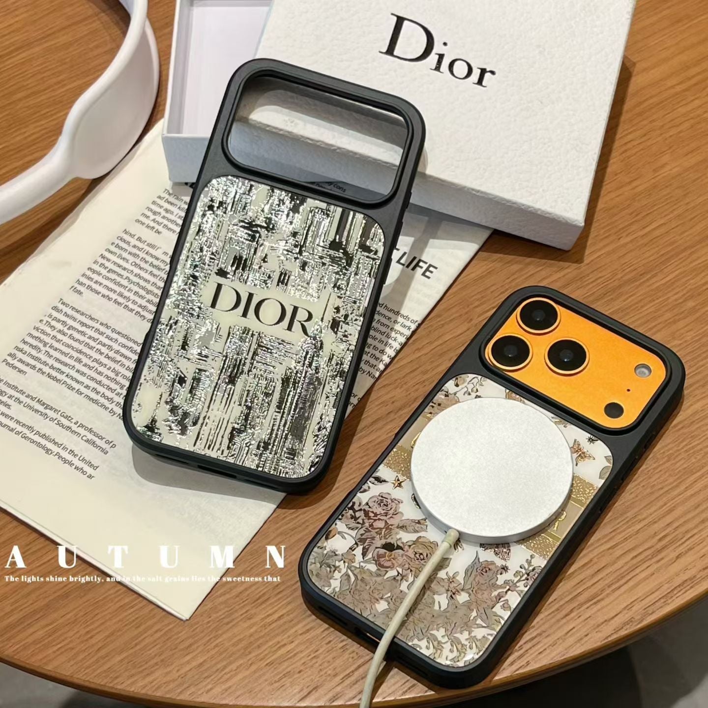 Luxury Dior Floral Phone Case -