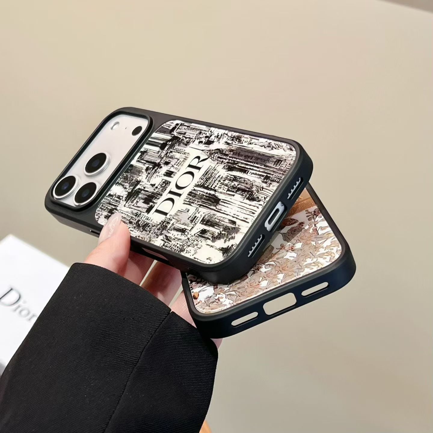 Luxury Dior Floral Phone Case -