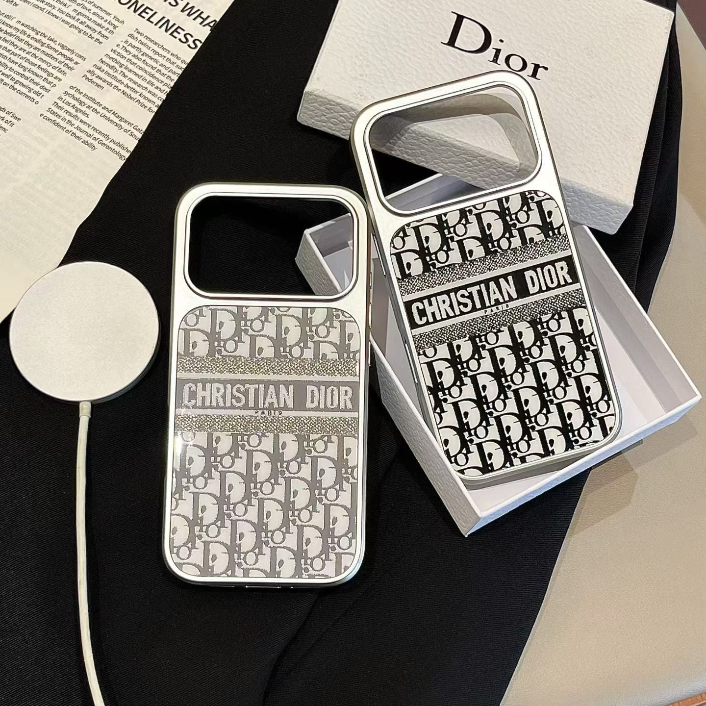 Dior Metal Phone Case - Aluminum Designer