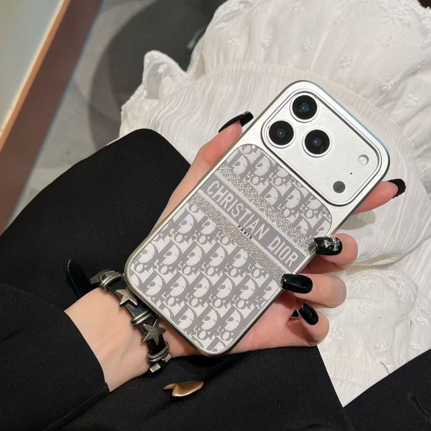 Dior Metal Phone Case - Aluminum Designer