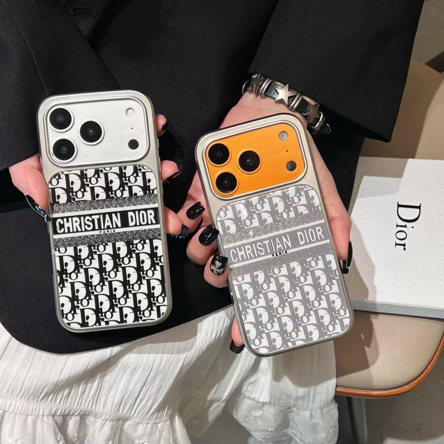 Dior Metal Phone Case - Aluminum Designer