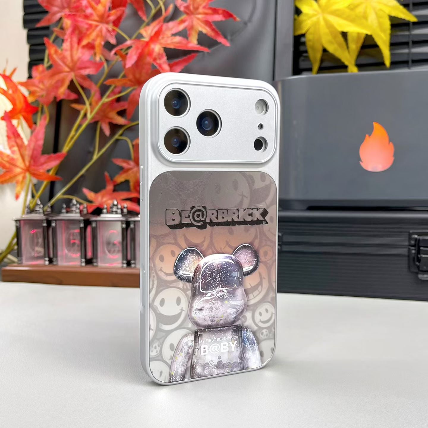 3D Bear iPhone Case - Luxury Kawaii Design
