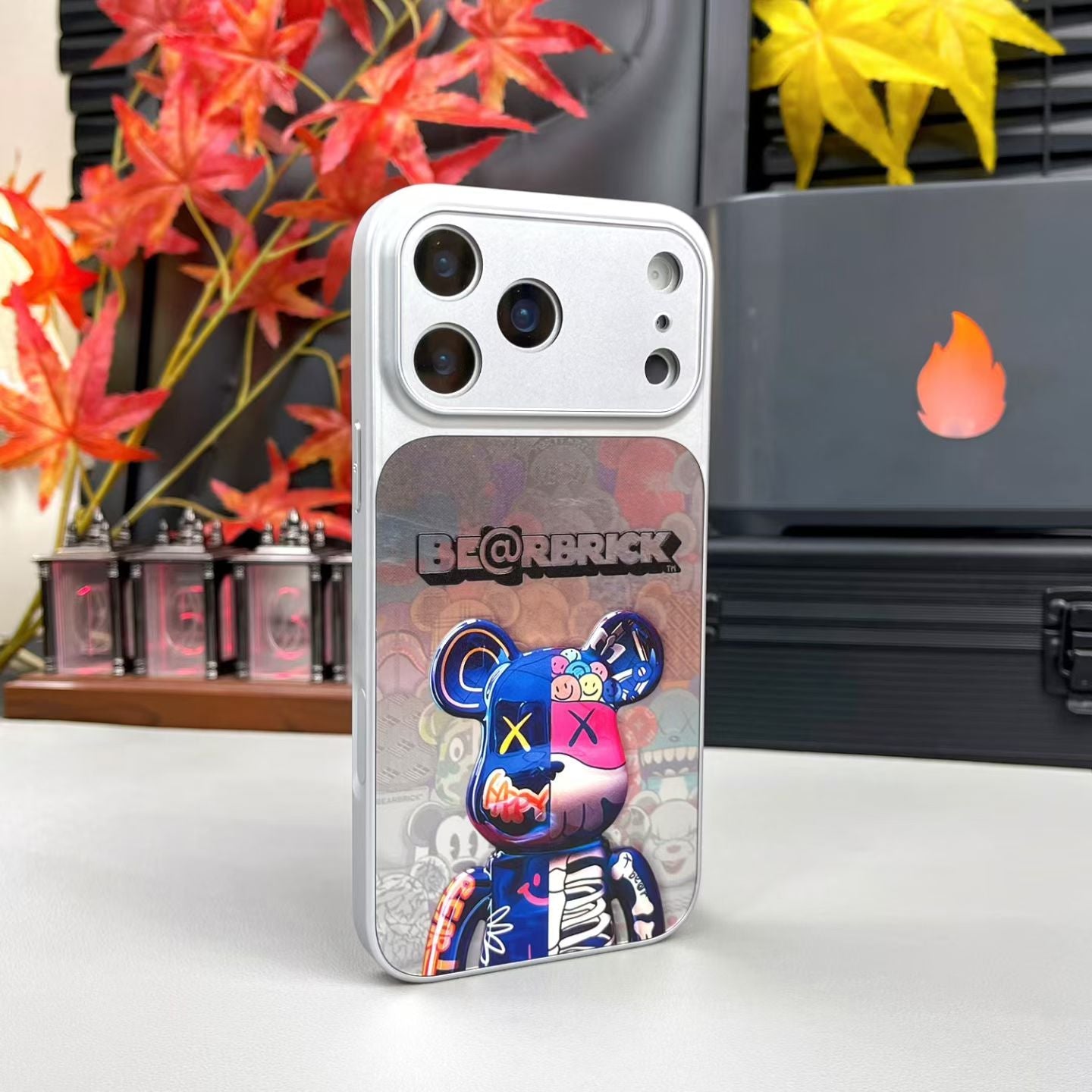 3D Bear iPhone Case - Luxury Kawaii Design