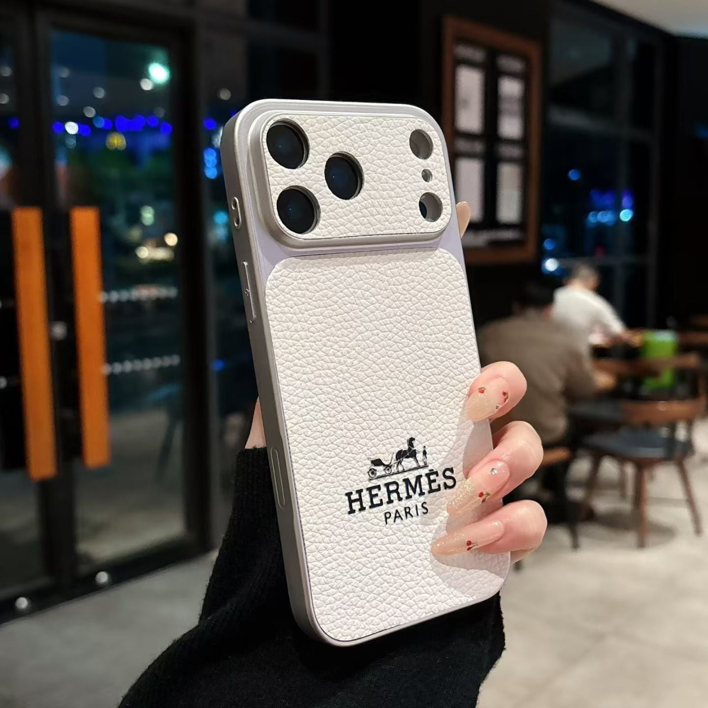 Hermès iPhone Case - Premium Leather