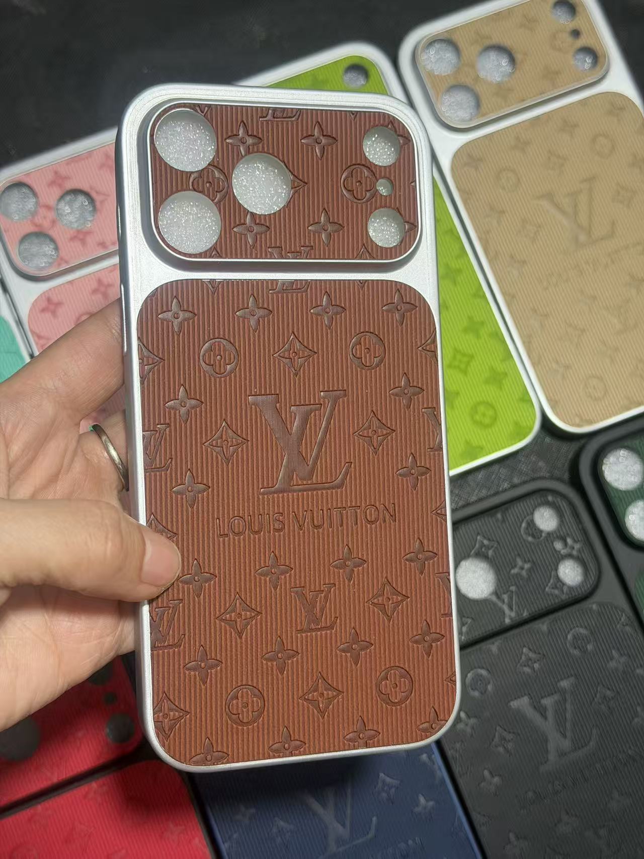 Lv Aluminum iPhone Case - Soft Protection with Vibrant Design