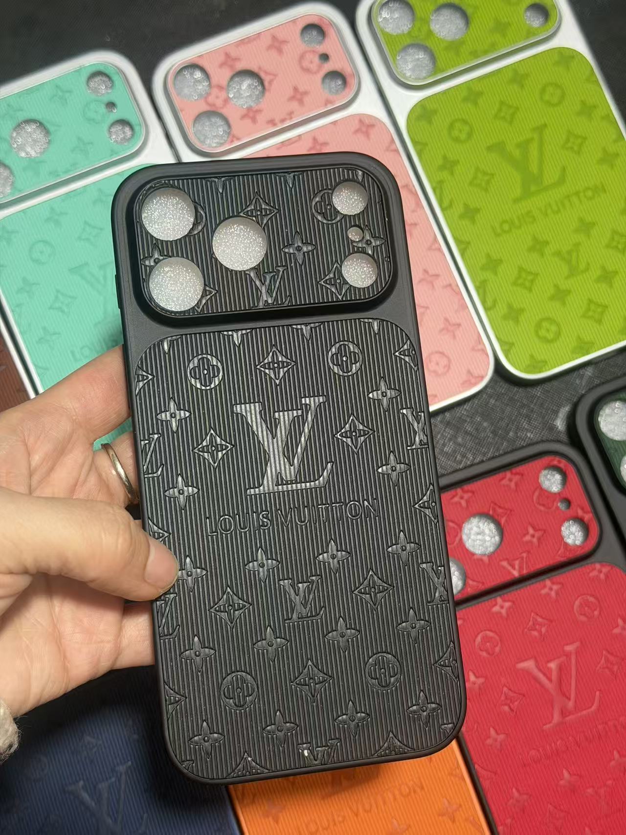 Lv Aluminum iPhone Case - Soft Protection with Vibrant Design