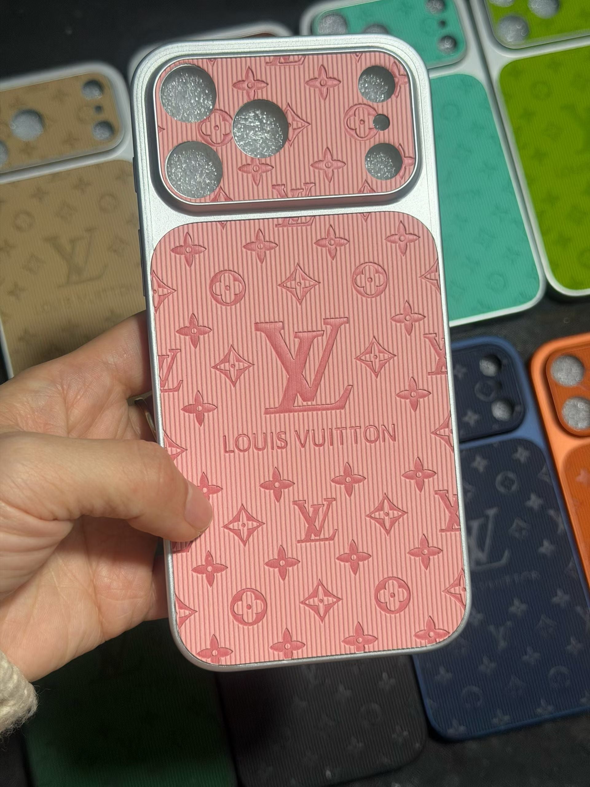Lv Aluminum iPhone Case - Soft Protection with Vibrant Design