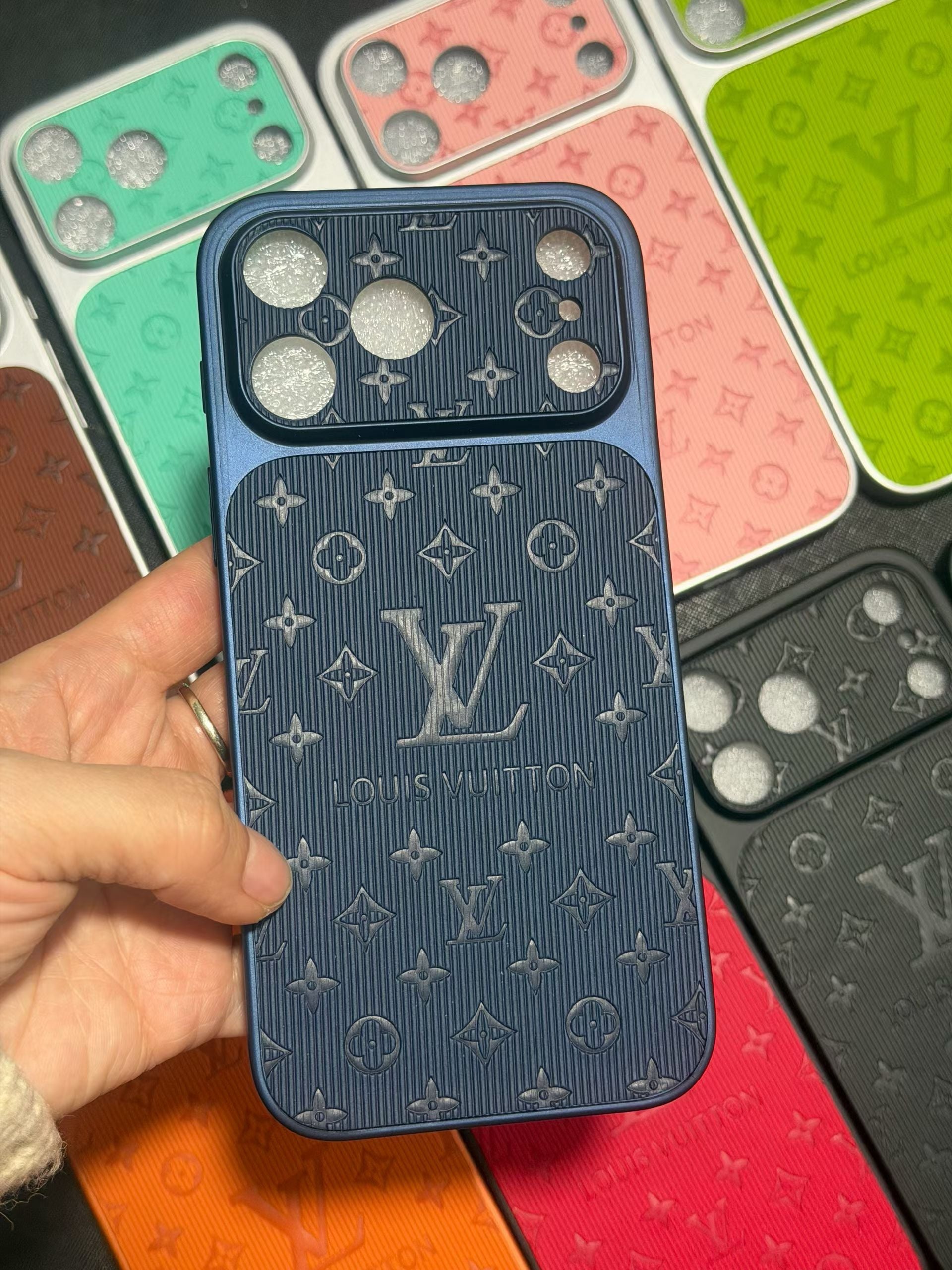 Lv Aluminum iPhone Case - Soft Protection with Vibrant Design