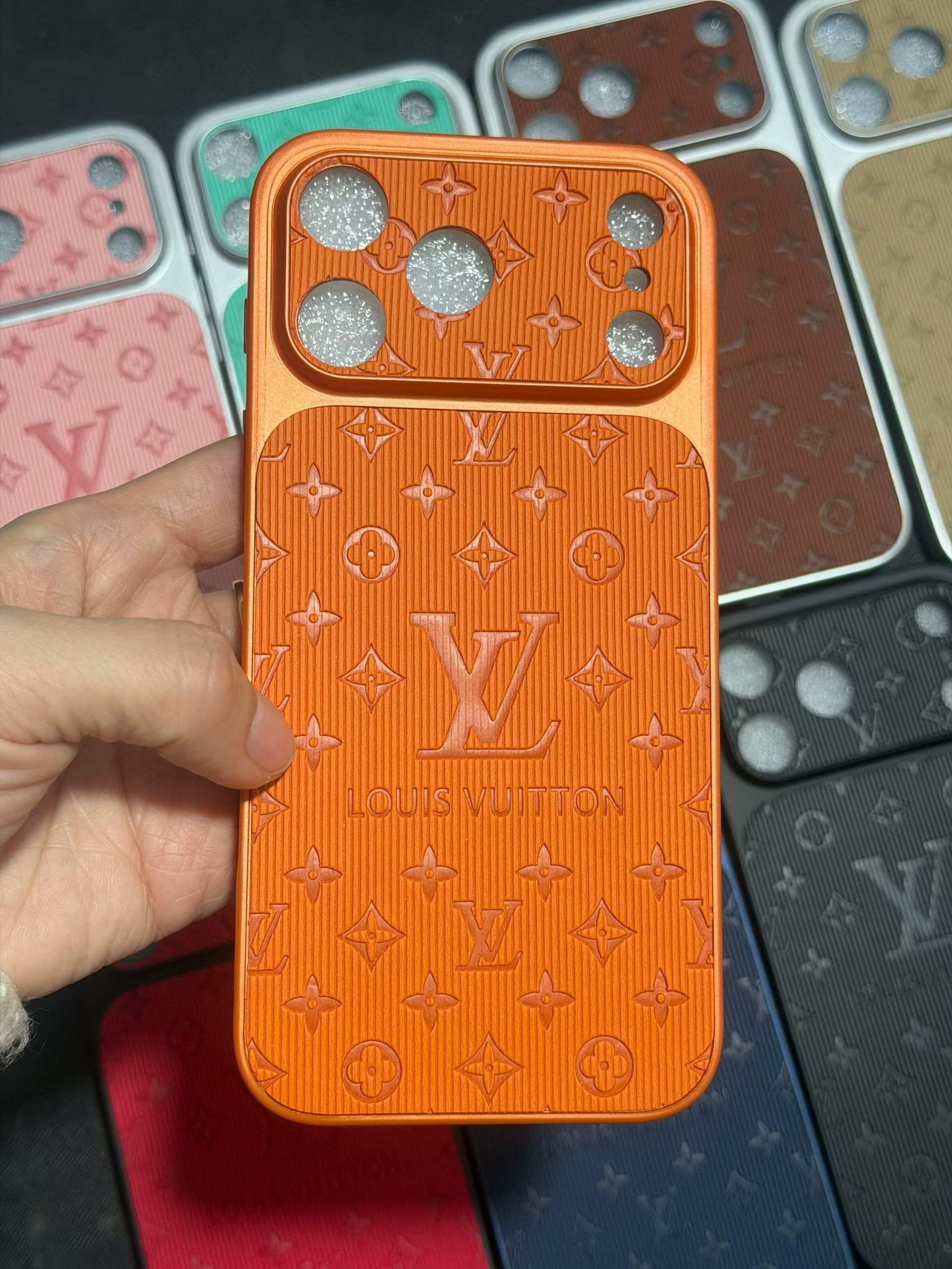 Lv Aluminum iPhone Case - Soft Protection with Vibrant Design