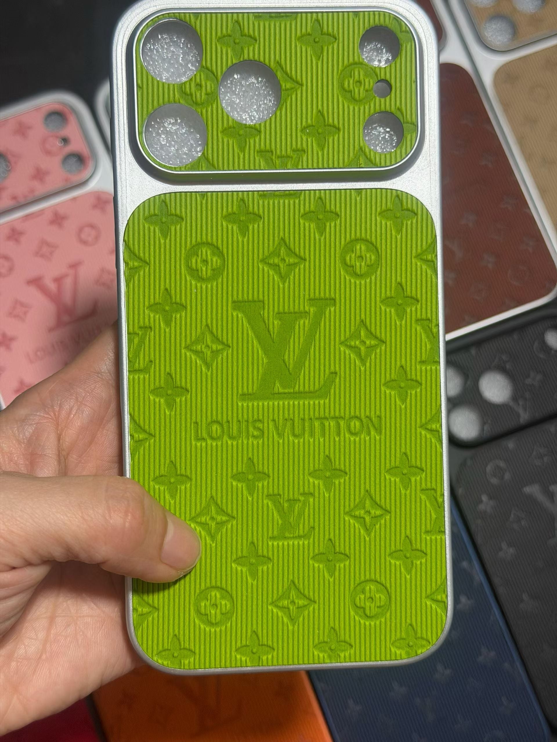 Lv Aluminum iPhone Case - Soft Protection with Vibrant Design