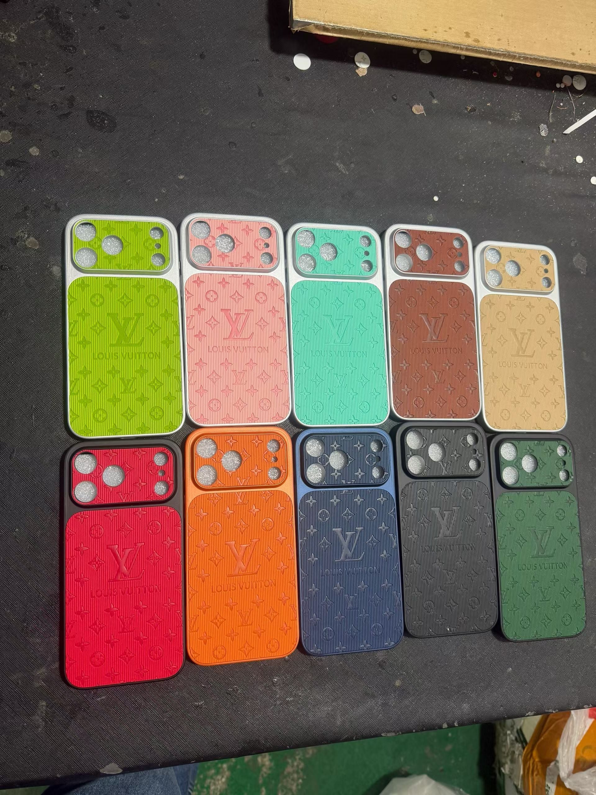 Lv Aluminum iPhone Case - Soft Protection with Vibrant Design