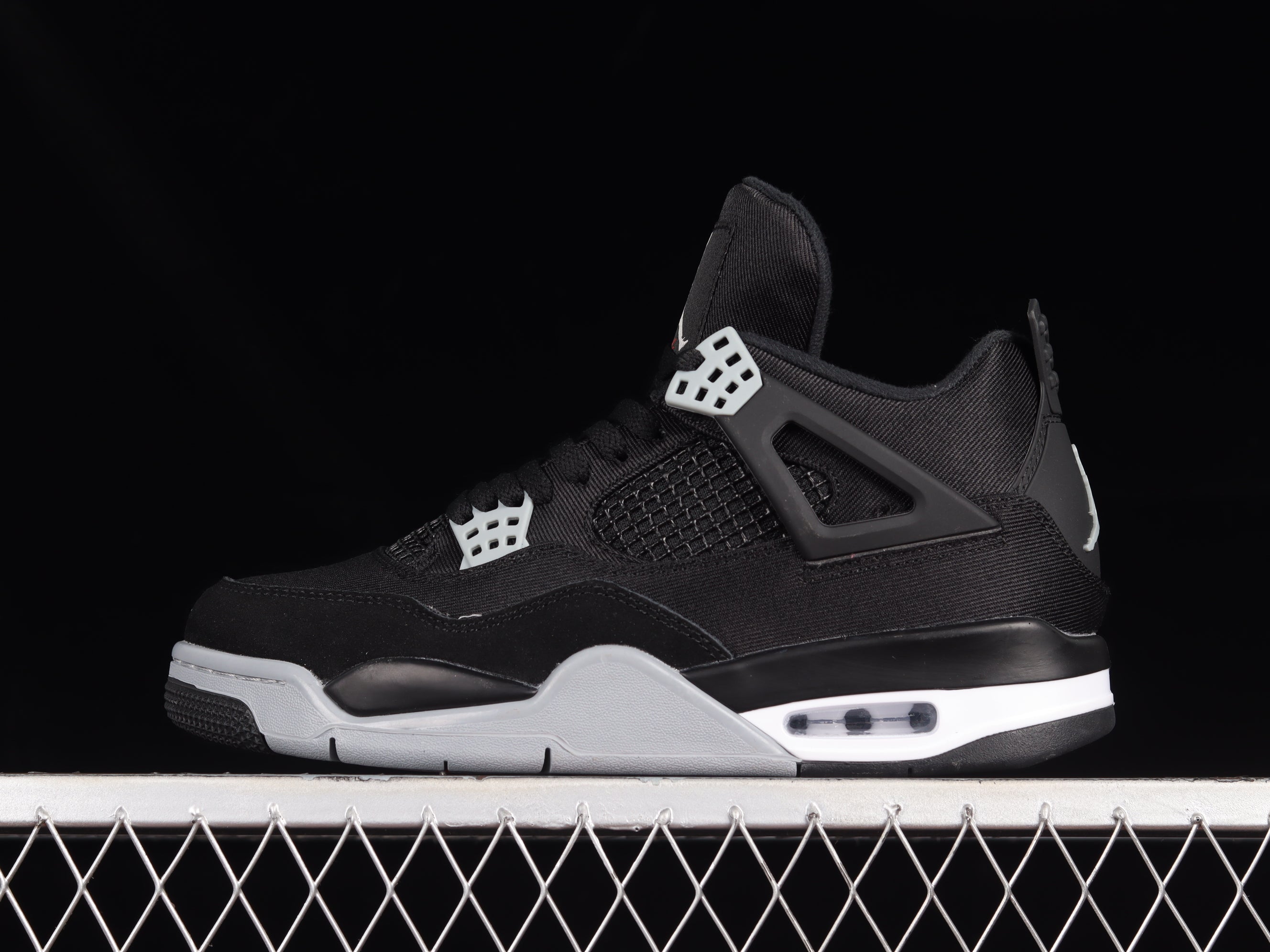 Jordan 4 Retro SE Black Canvas