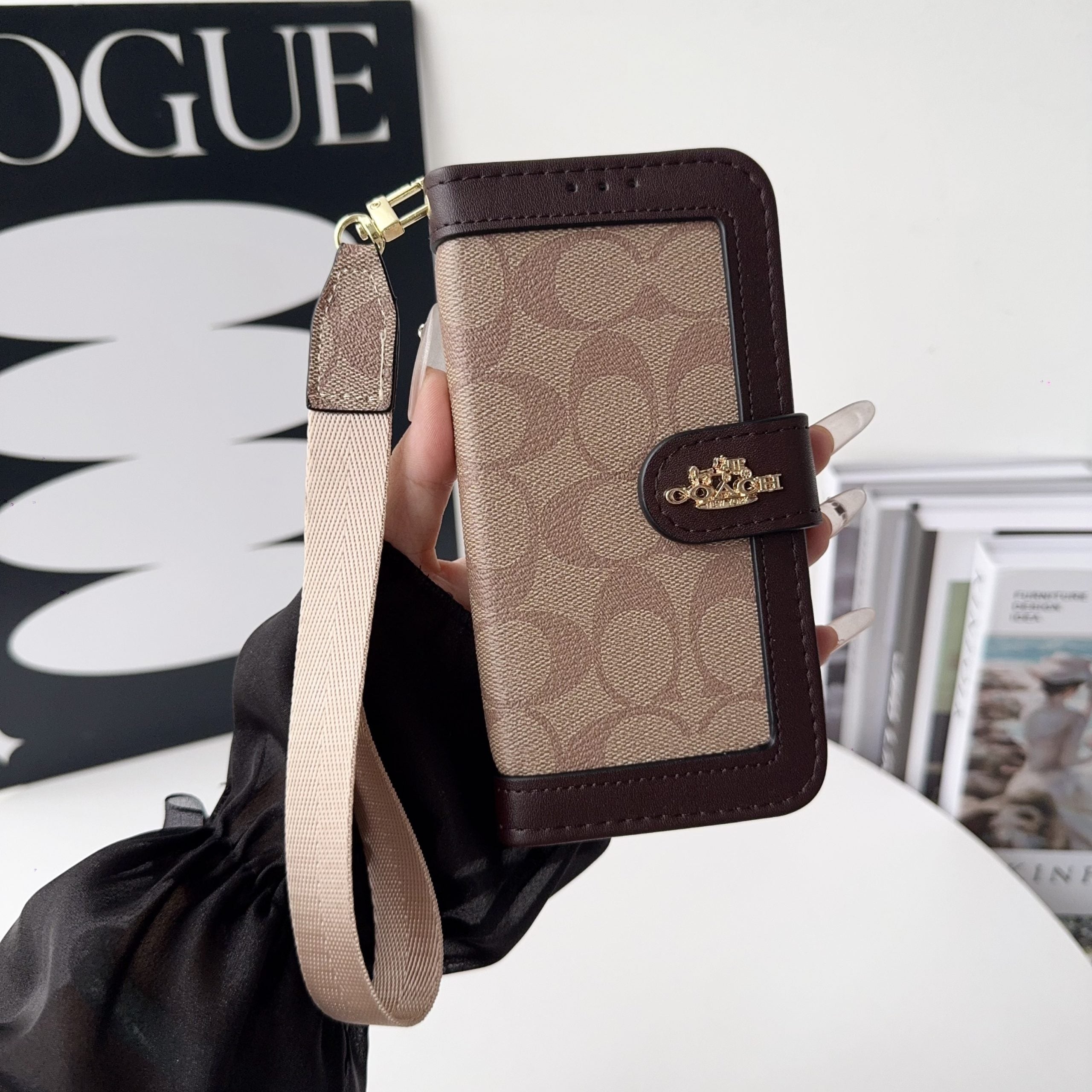 Coach Wallet Case with Card Slots for iPhone 17 17 Pro 17 Pro Max 17 Air