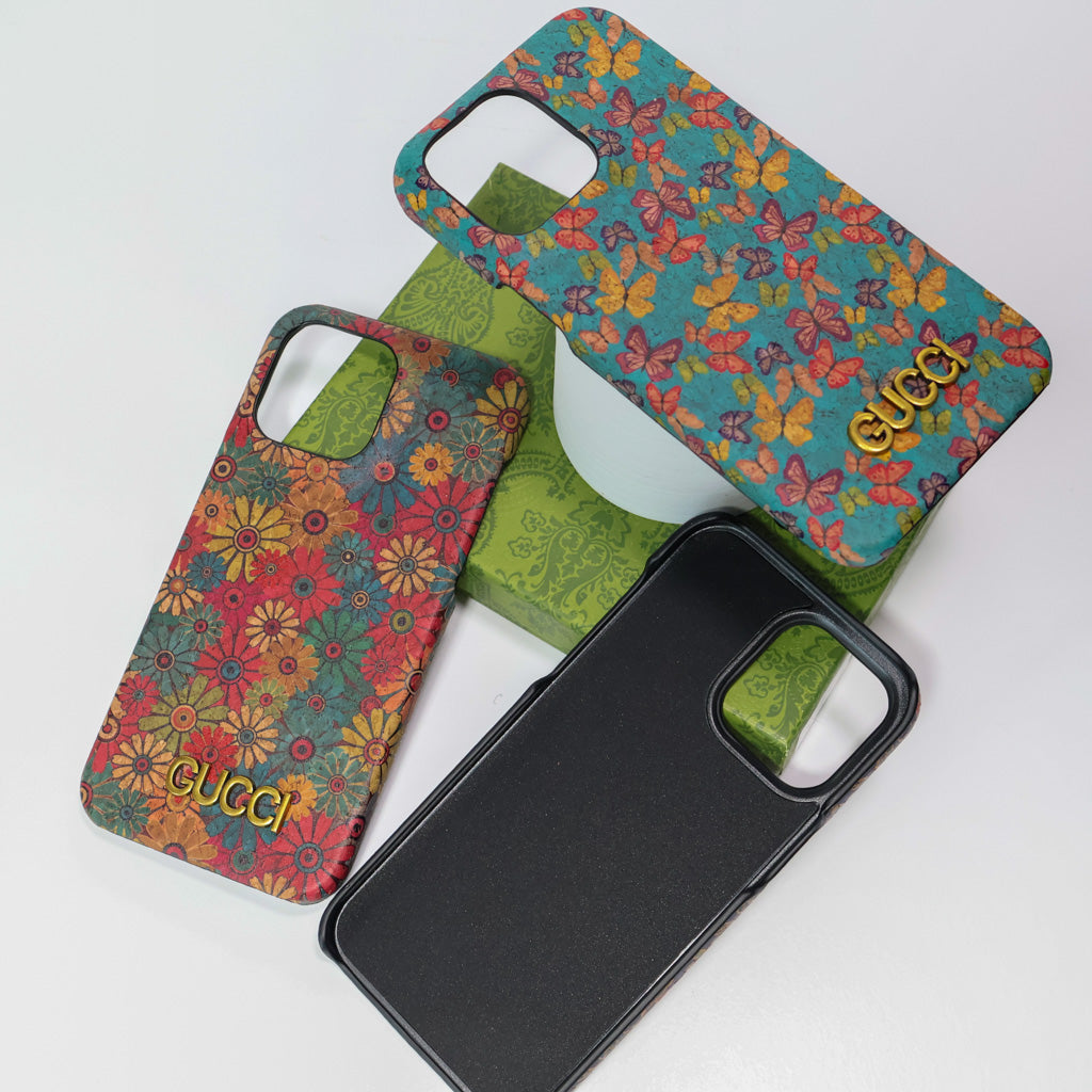 GG Flower Phone Case For iPhone 13-16 Pro Max Plus