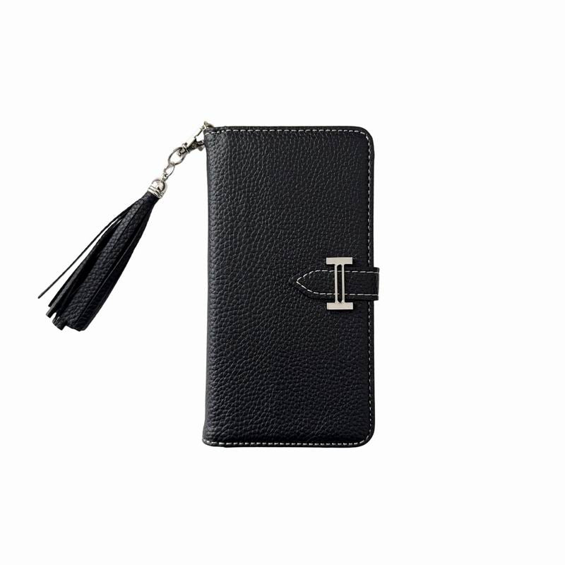 Hermes Folio Wallet Case with Card Holder for iPhone 12-17 Pro Max