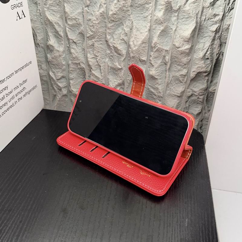 Hermes Folio Wallet Case with Card Holder for iPhone 12-17 Pro Max