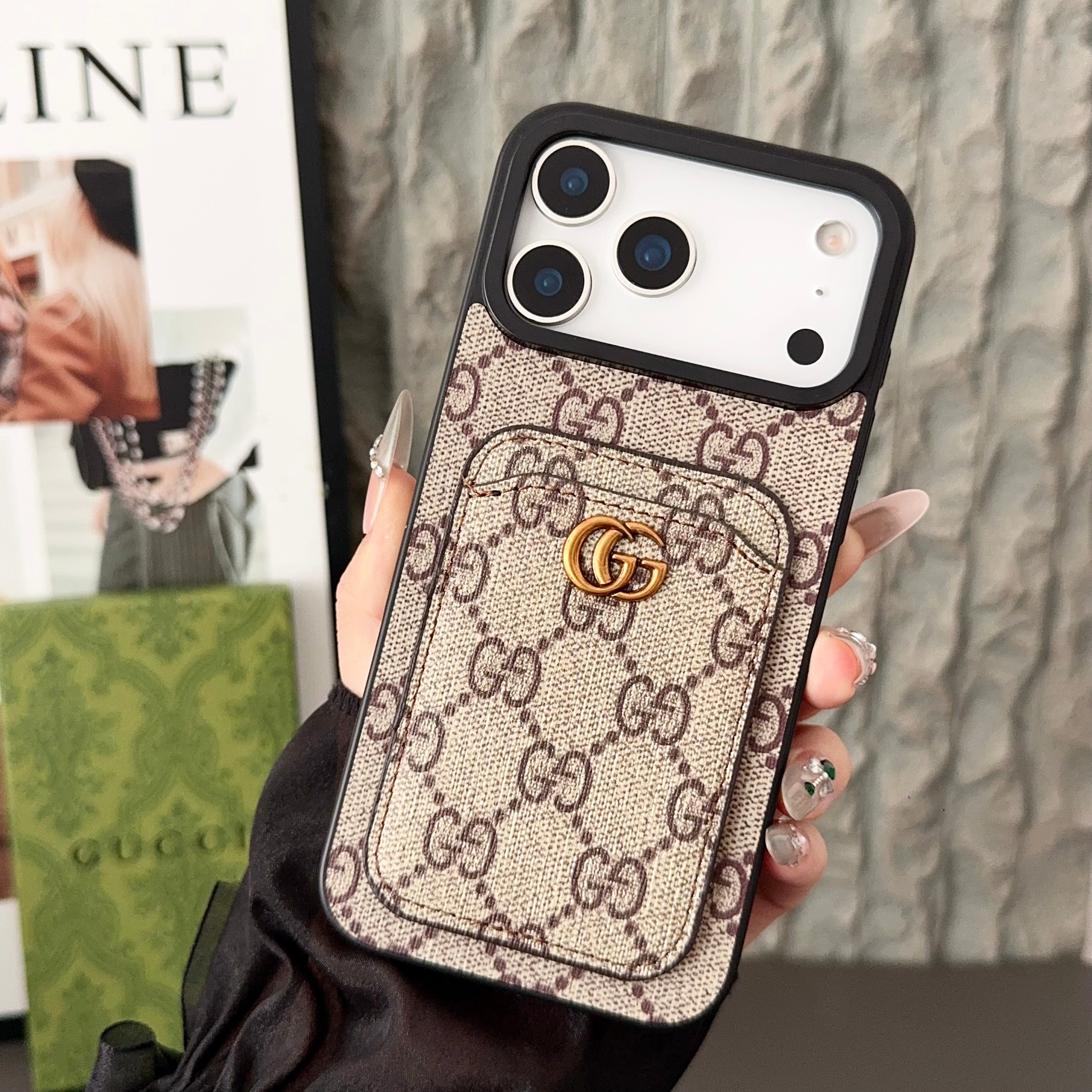 GG Iphone Cases Classic Wallet