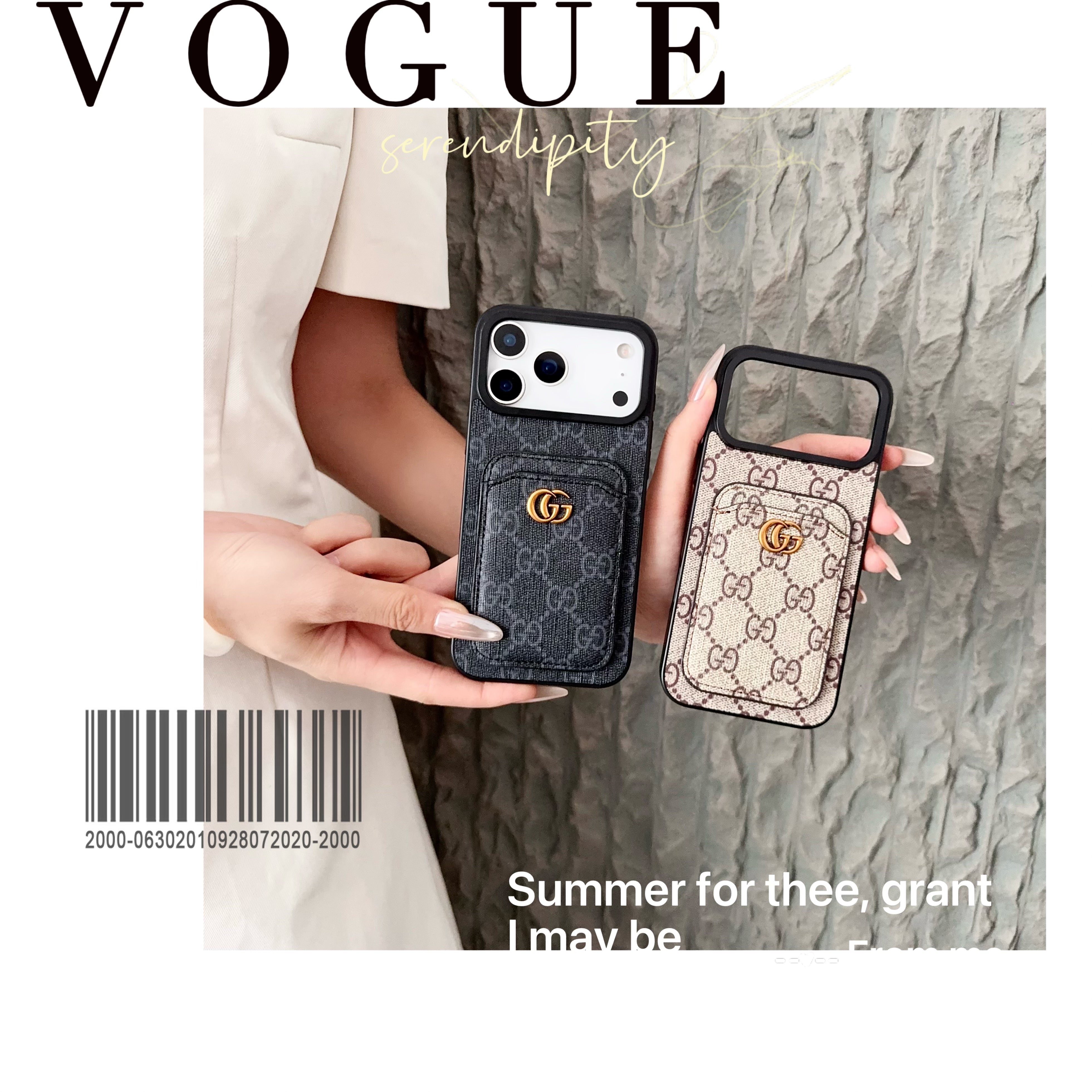 GG Iphone Cases Classic Wallet