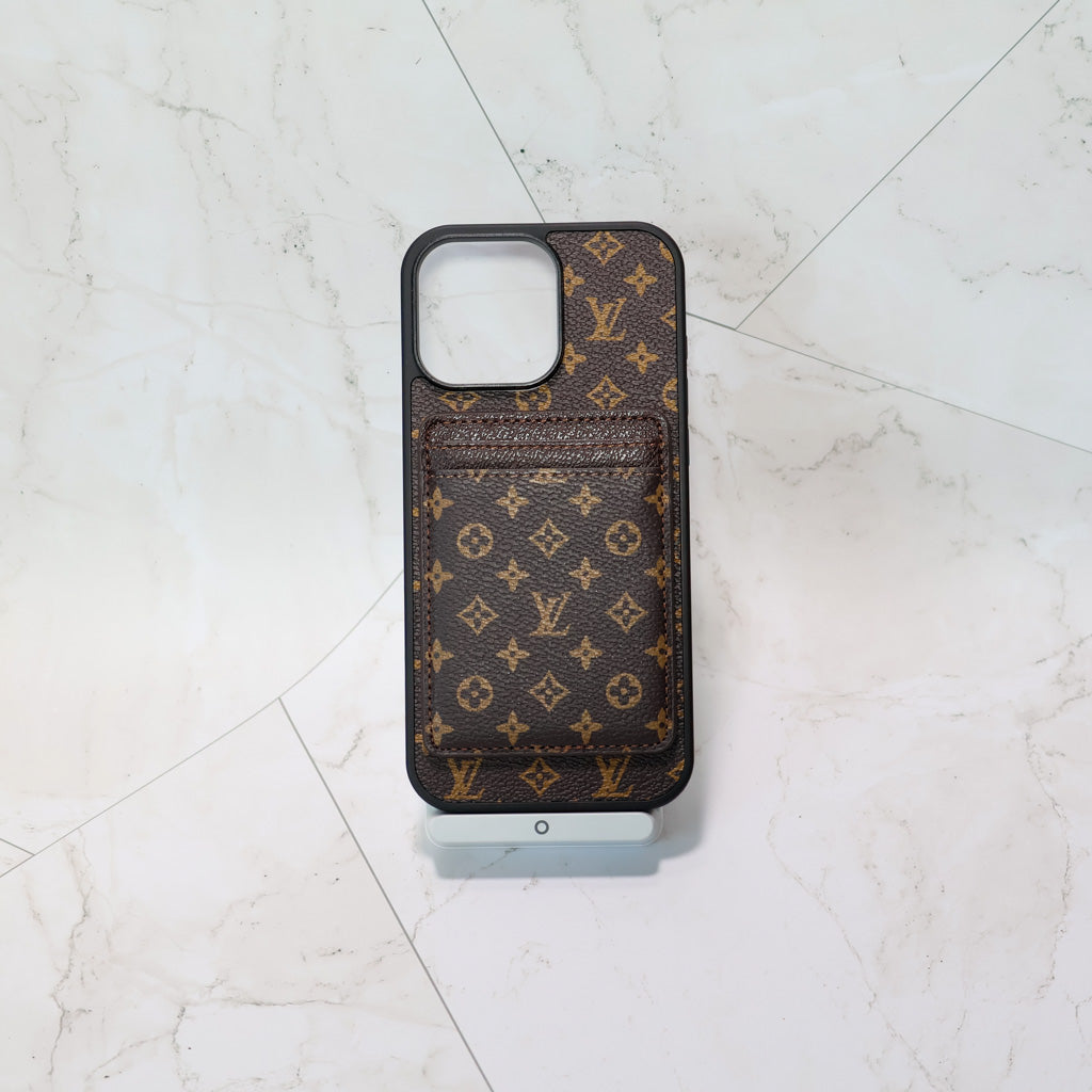Louis V MagSafe Case For iPhone 12-16 Pro/Pro Max/Plus