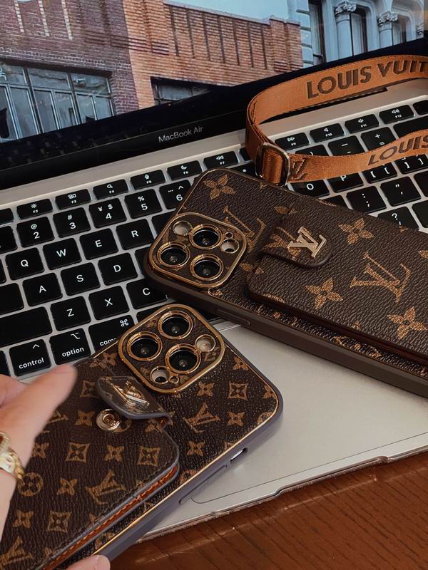 Luxury Leather Crossbody Case With Detachable Belt For iPhone 15-17 Pro Max