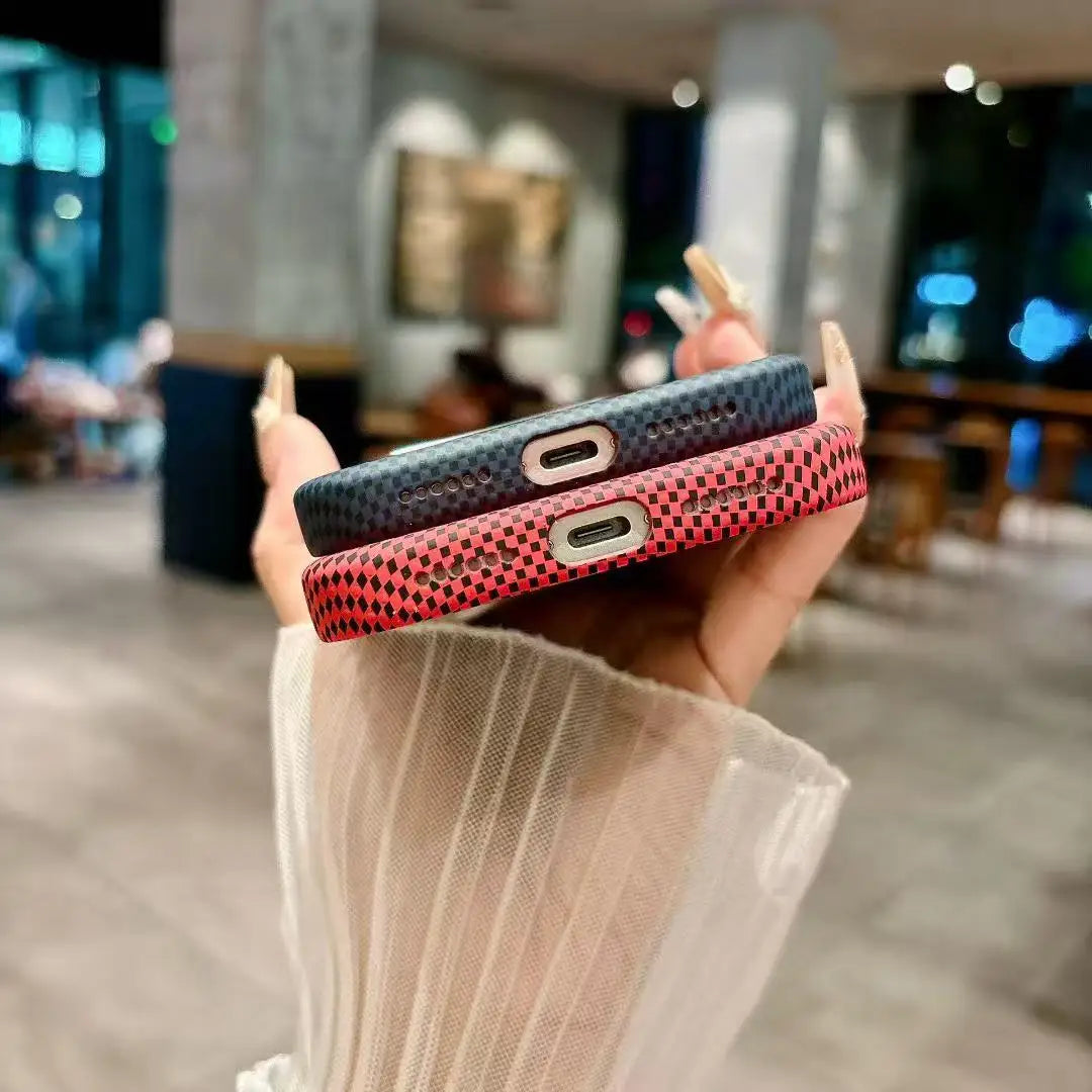Carbon Fiber MagSafe Case for iPhone 17 Pro Max