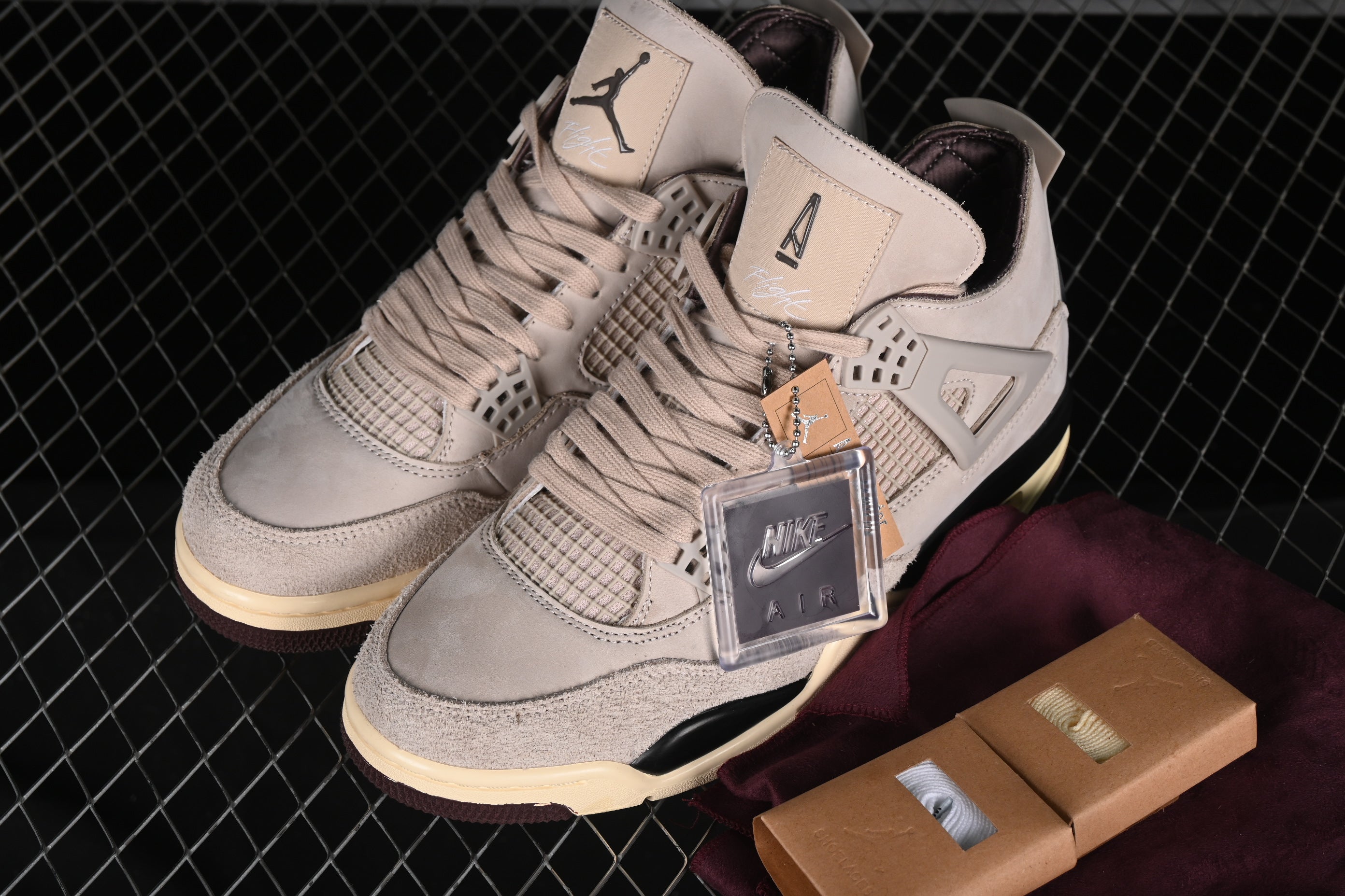 The Air Jordan 4 Retro OG A Ma Maniere Fossil